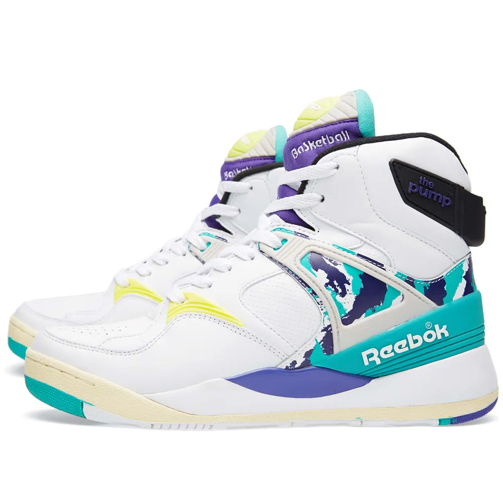 Reebok x Invincible White, Time Teal & Team Purple Pump Certified