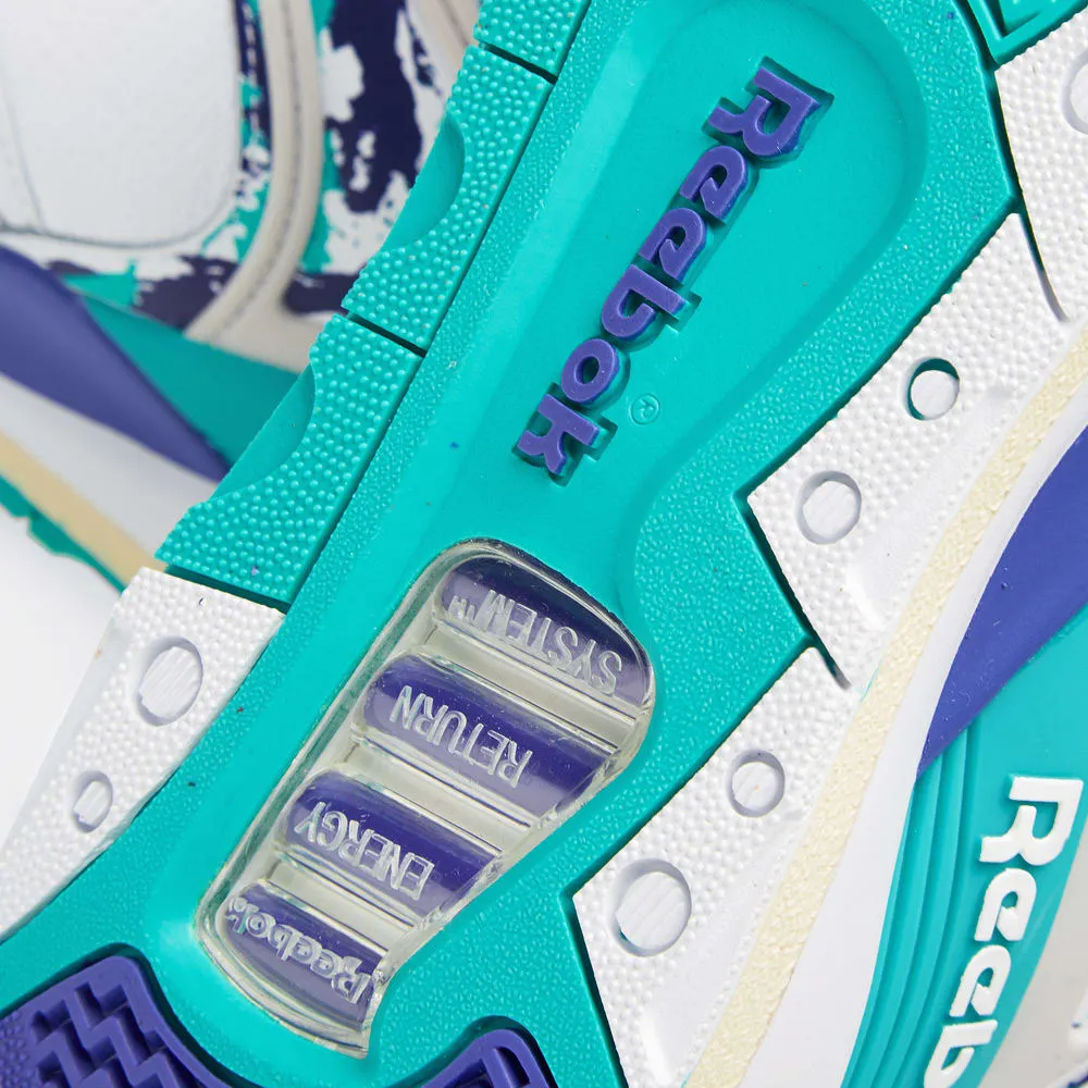 Reebok x Invincible White, Time Teal & Team Purple Pump Certified