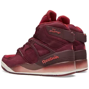 Reebok Limited Editions Pump Certified Dark Red Burgundy