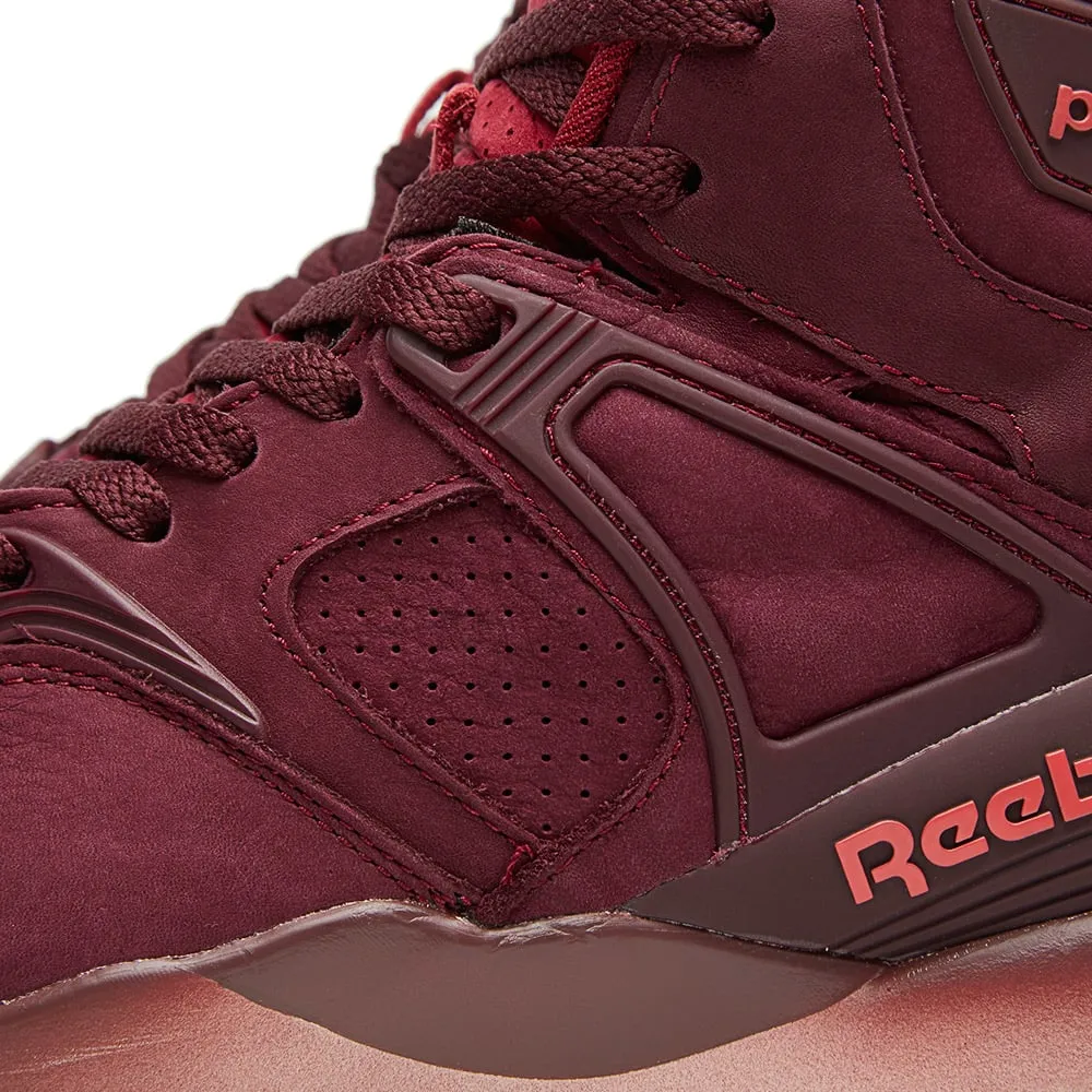 Reebok Limited Editions Pump Certified Dark Red Burgundy