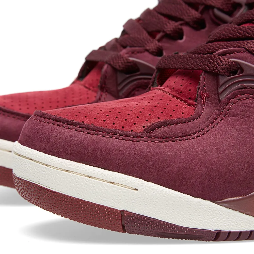 Reebok Limited Editions Pump Certified Dark Red Burgundy