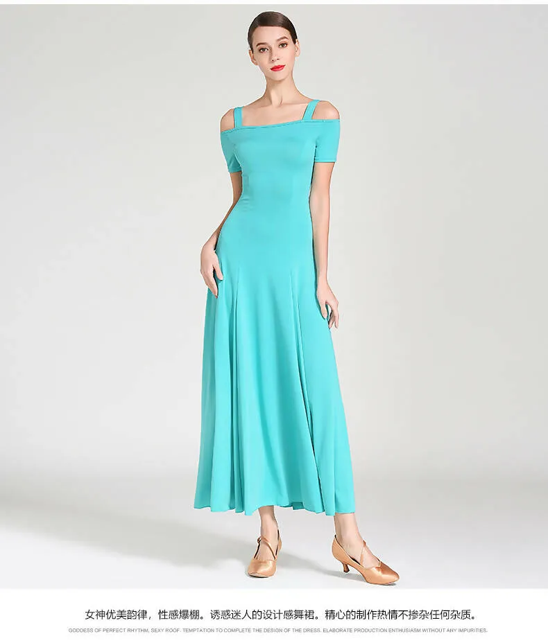 Sleek Ballroom Dance Dress | Refined Spectrum Collection