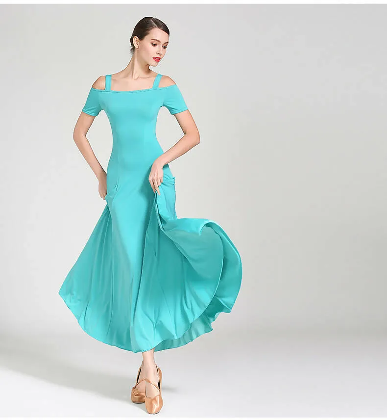 Sleek Ballroom Dance Dress | Refined Spectrum Collection