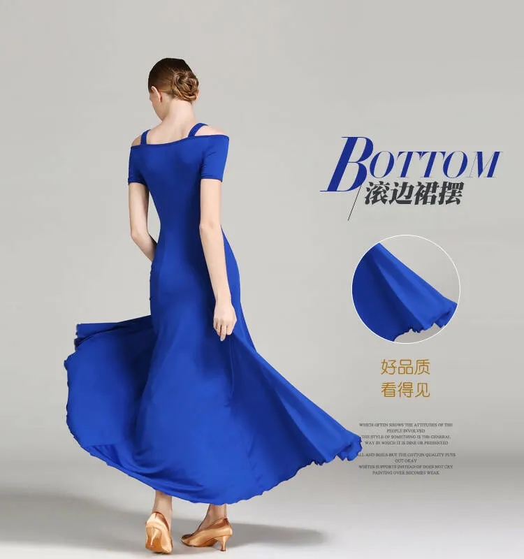 Sleek Ballroom Dance Dress | Refined Spectrum Collection