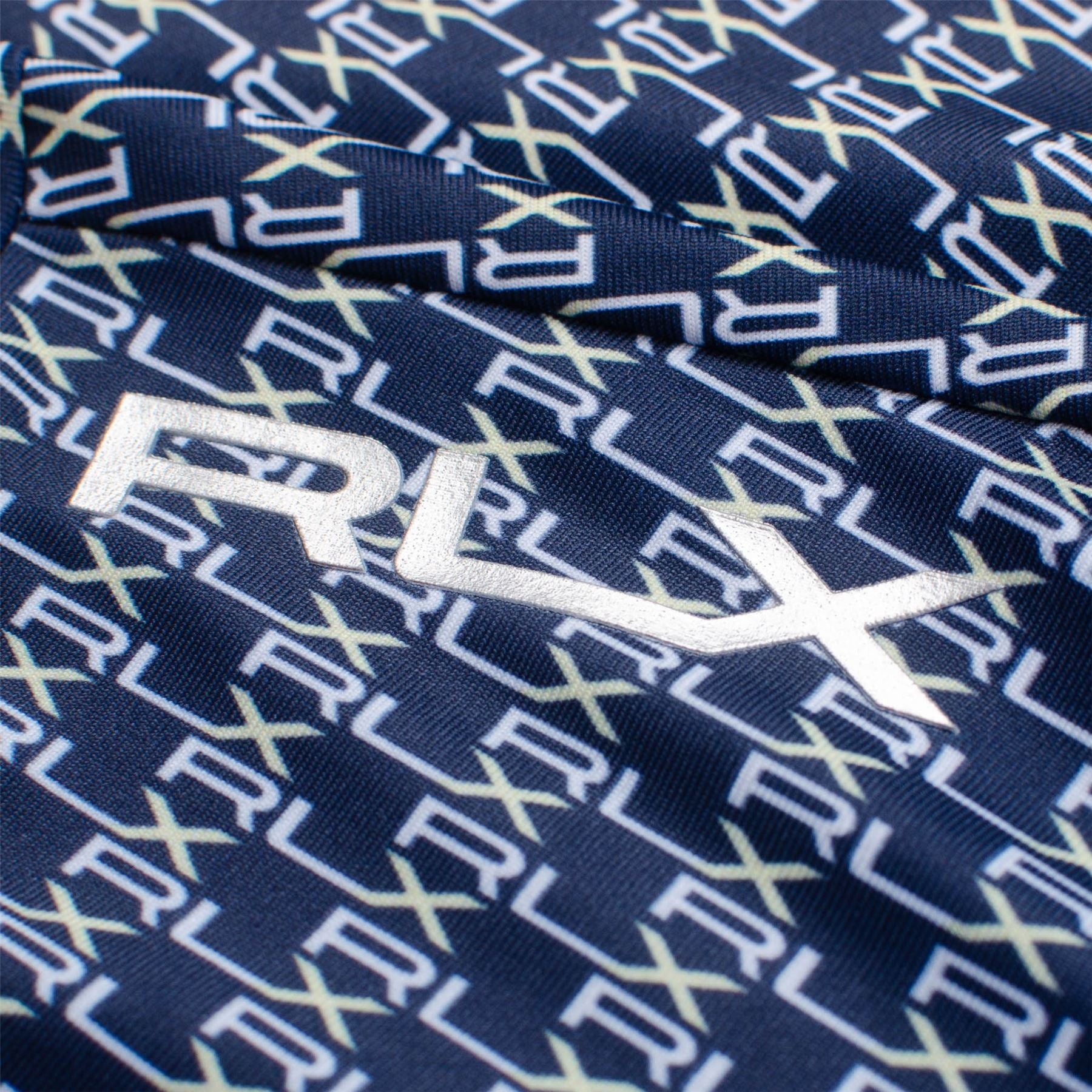 RLX Bristol Yellow Polo Shirt, Lightweight and Breathable with Printed Graphic - SS23.