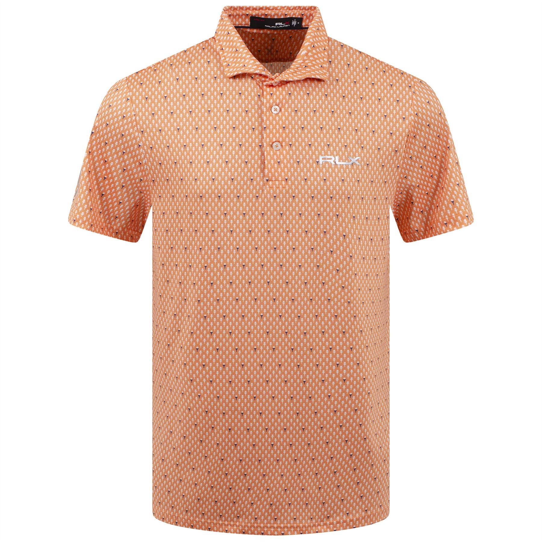 RLX Lightweight Airflow Polo - Classic Peach Ball and Tee - SS23.