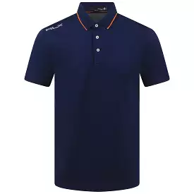 RLX Performance Polo French Navy/Lifeboat Orange - SS23