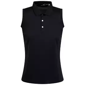 RLX Women's Tour Knit Polo Black - SS23