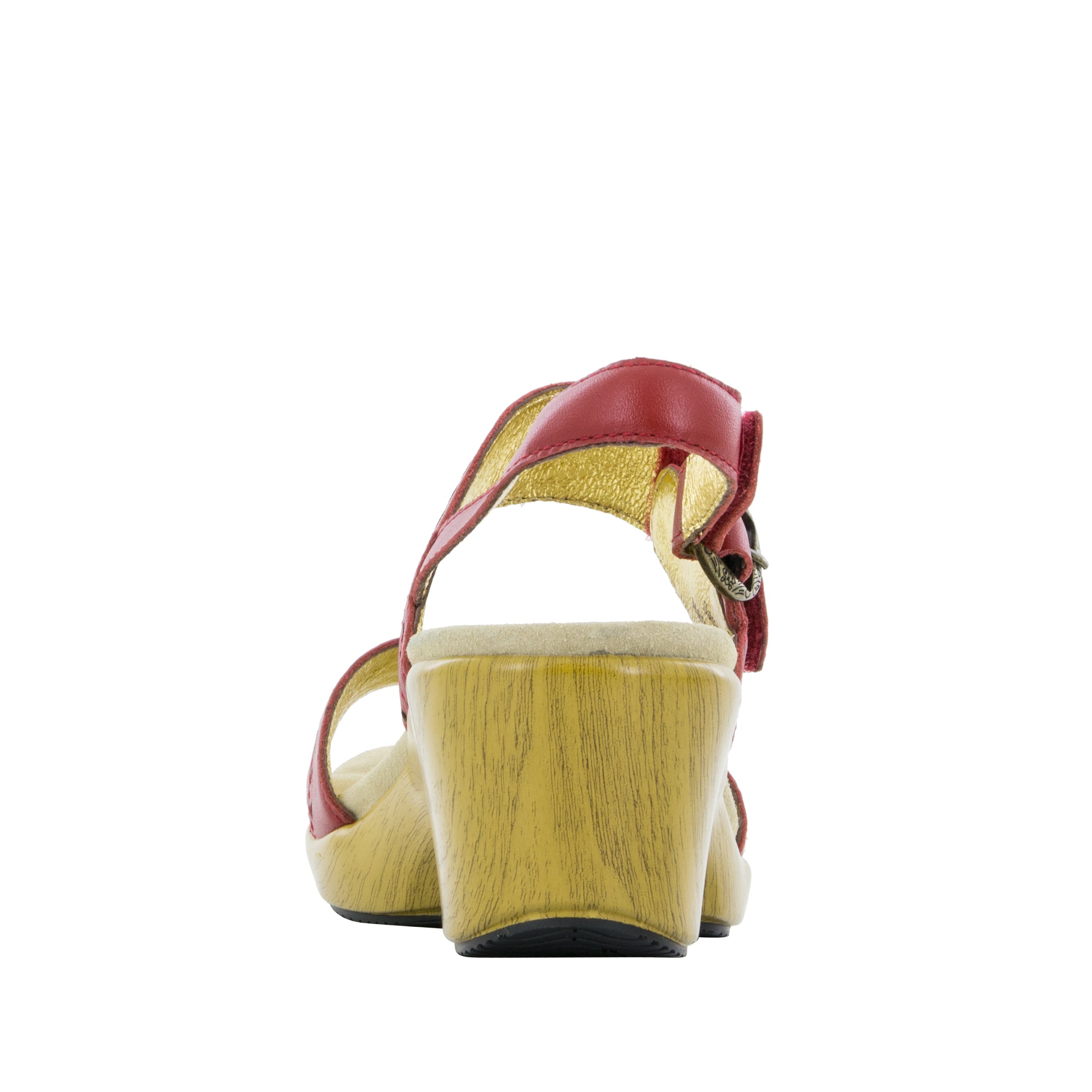 Romi Red Butter Sandal - Google-friendly keywords: Romi Sandal, Red Sandal, Butter Sandal.