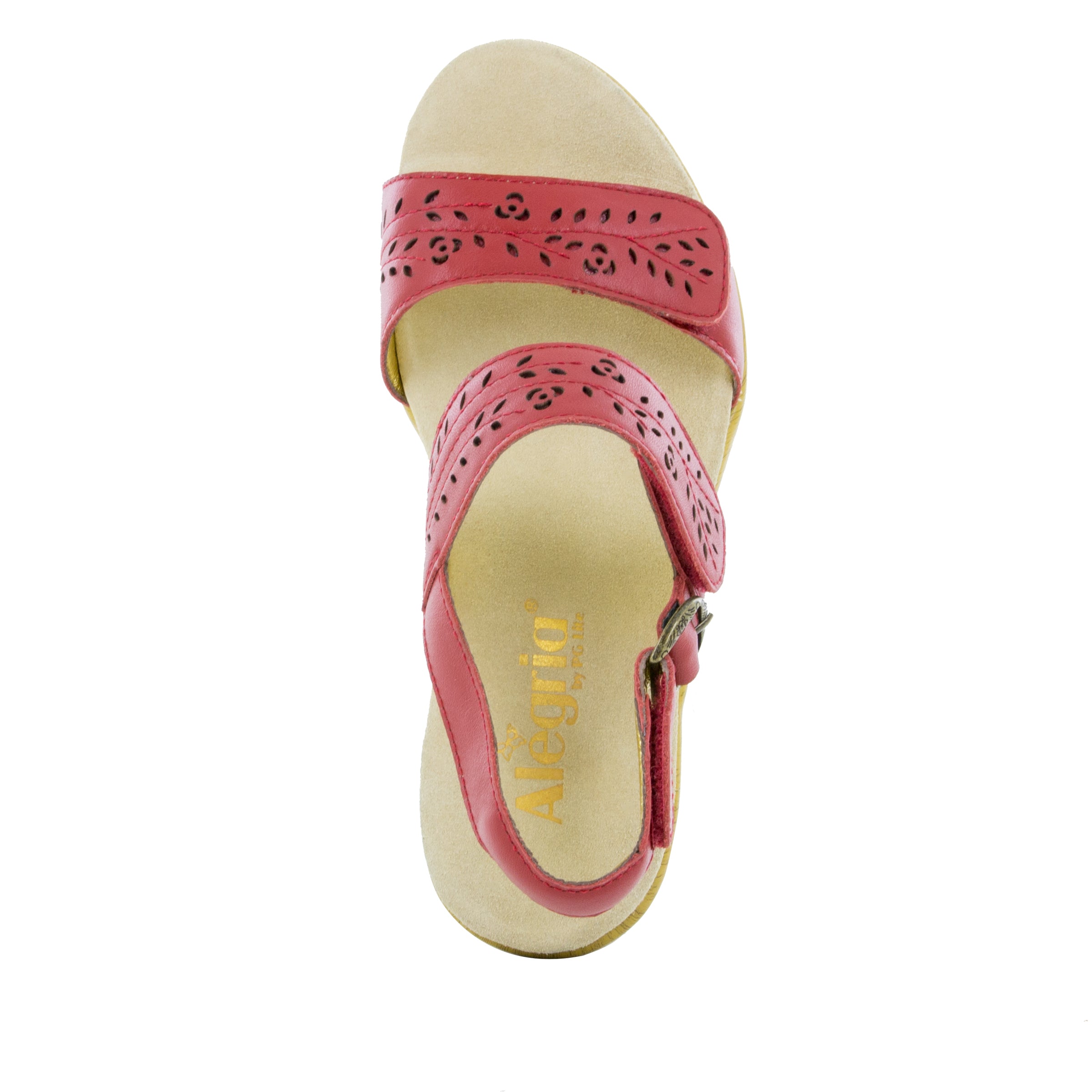 Romi Red Butter Sandal - Google-friendly keywords: Romi Sandal, Red Sandal, Butter Sandal.