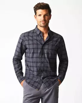 SEATTLE Brown Plaid Tuscumbia Long Sleeve Shirt