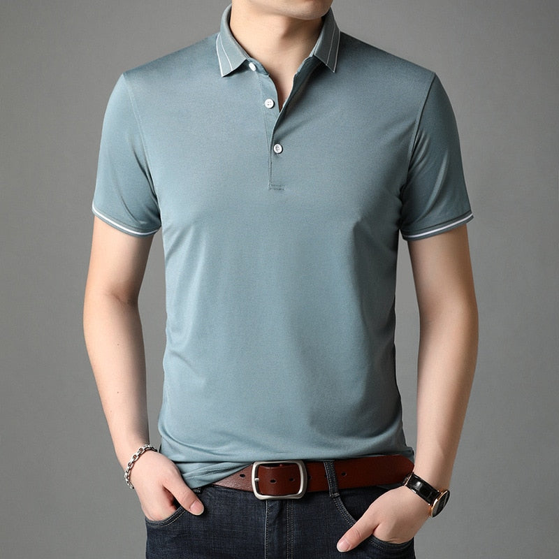 Short Sleeve Breathable Polo Shirt