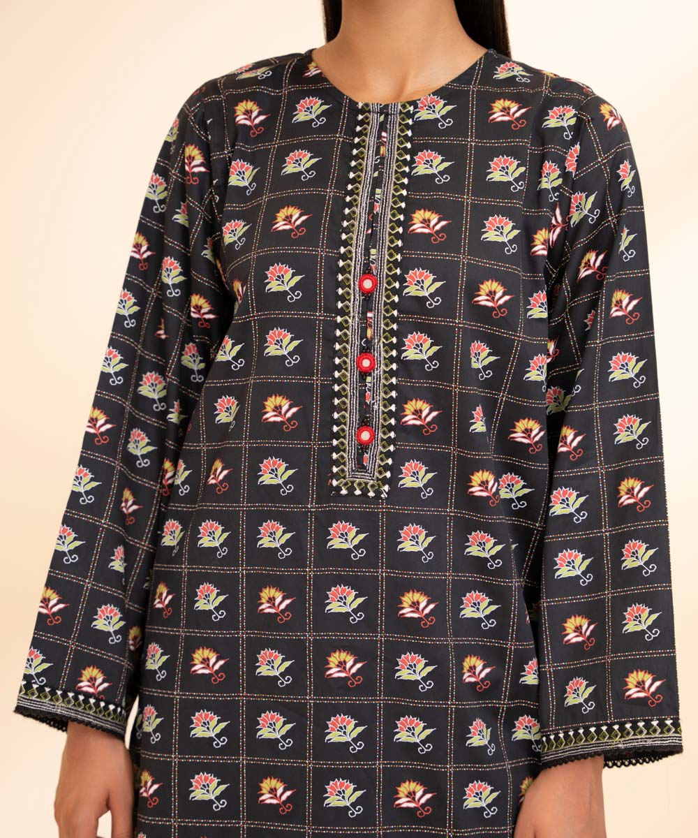 Silk Shirt with Embroidery