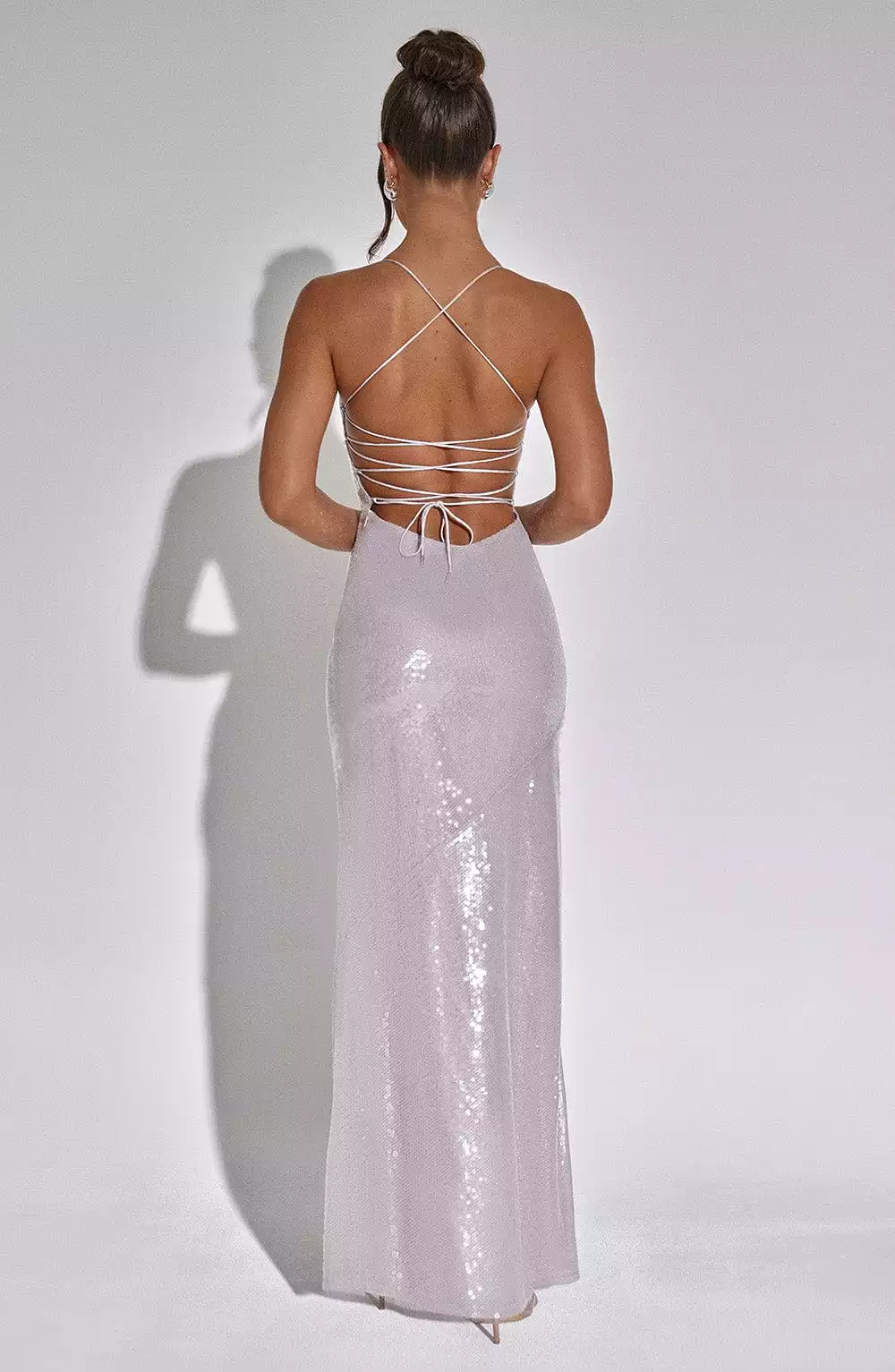 Silver Maxi Dress - Bells