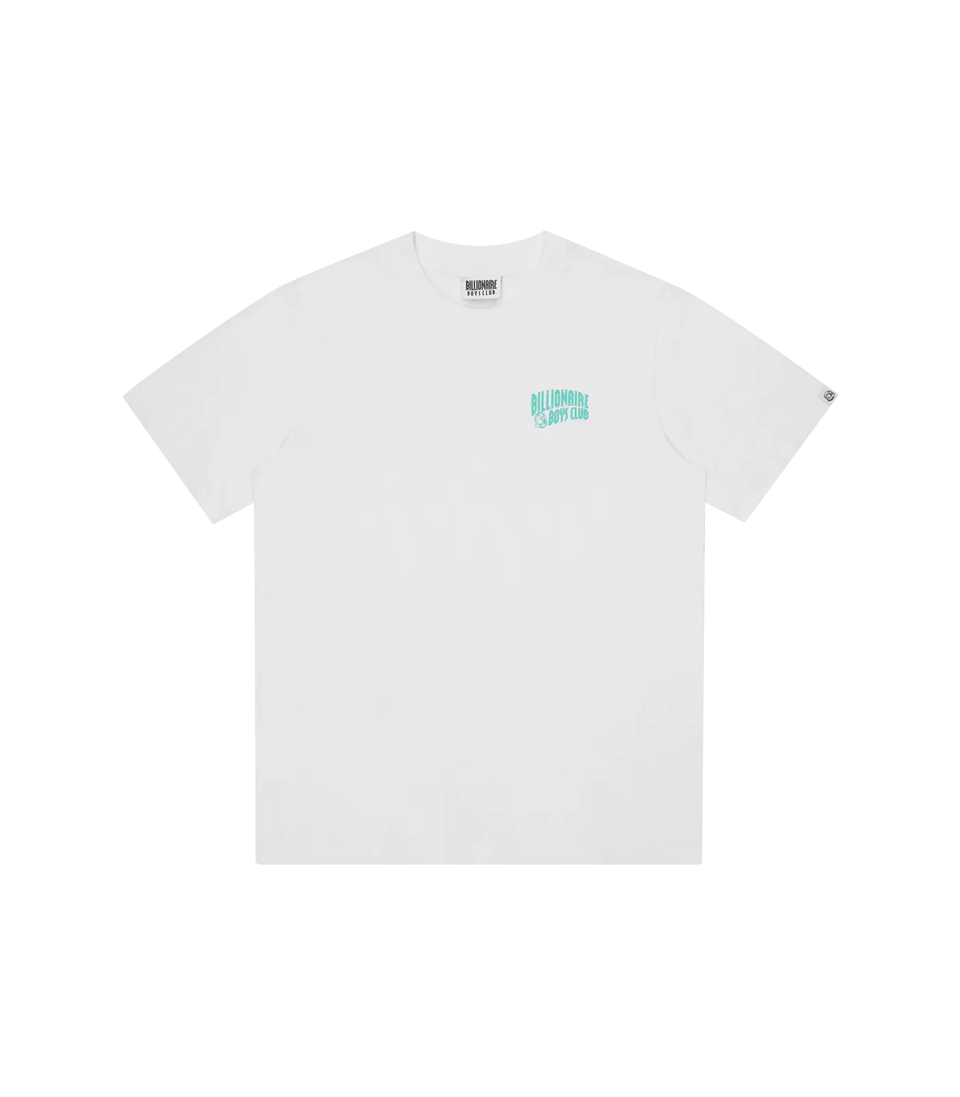 SMALL ARCH LOGO T-SHIRT WHITE GREEN LOGO