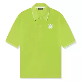 Solid Green Polo Shirt - Amiri Short Sleeve