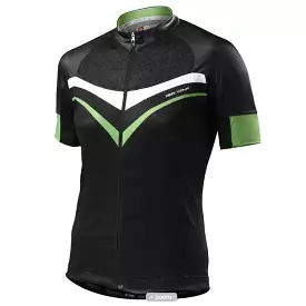 Specialized RBX Comp Women's Short Sleeve Cycling Jersey - Black/Moto Green (Size Large)