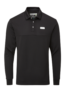 Sport-Tech Performance Long Sleeve Polo Shirt