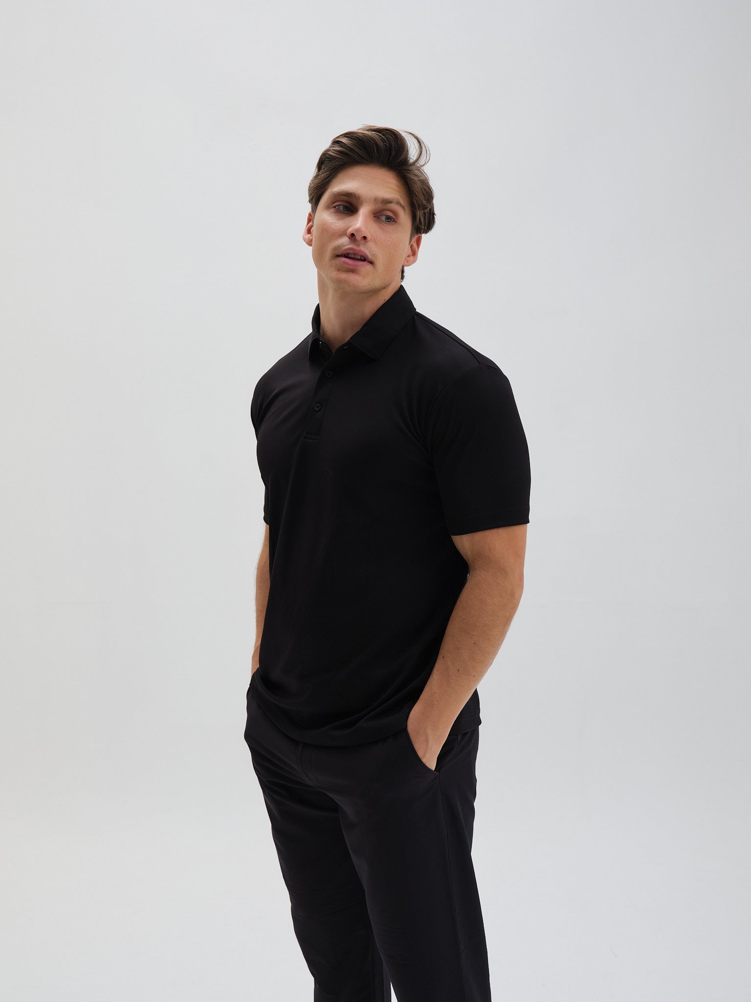 Sport-tech Performance Polo Shirt