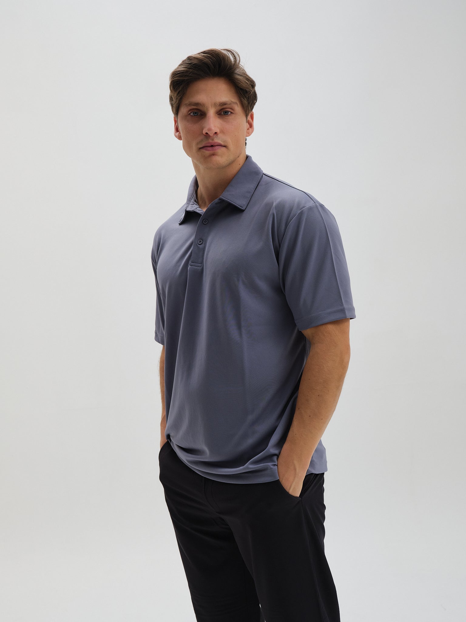 Sport-tech Performance Polo Shirt