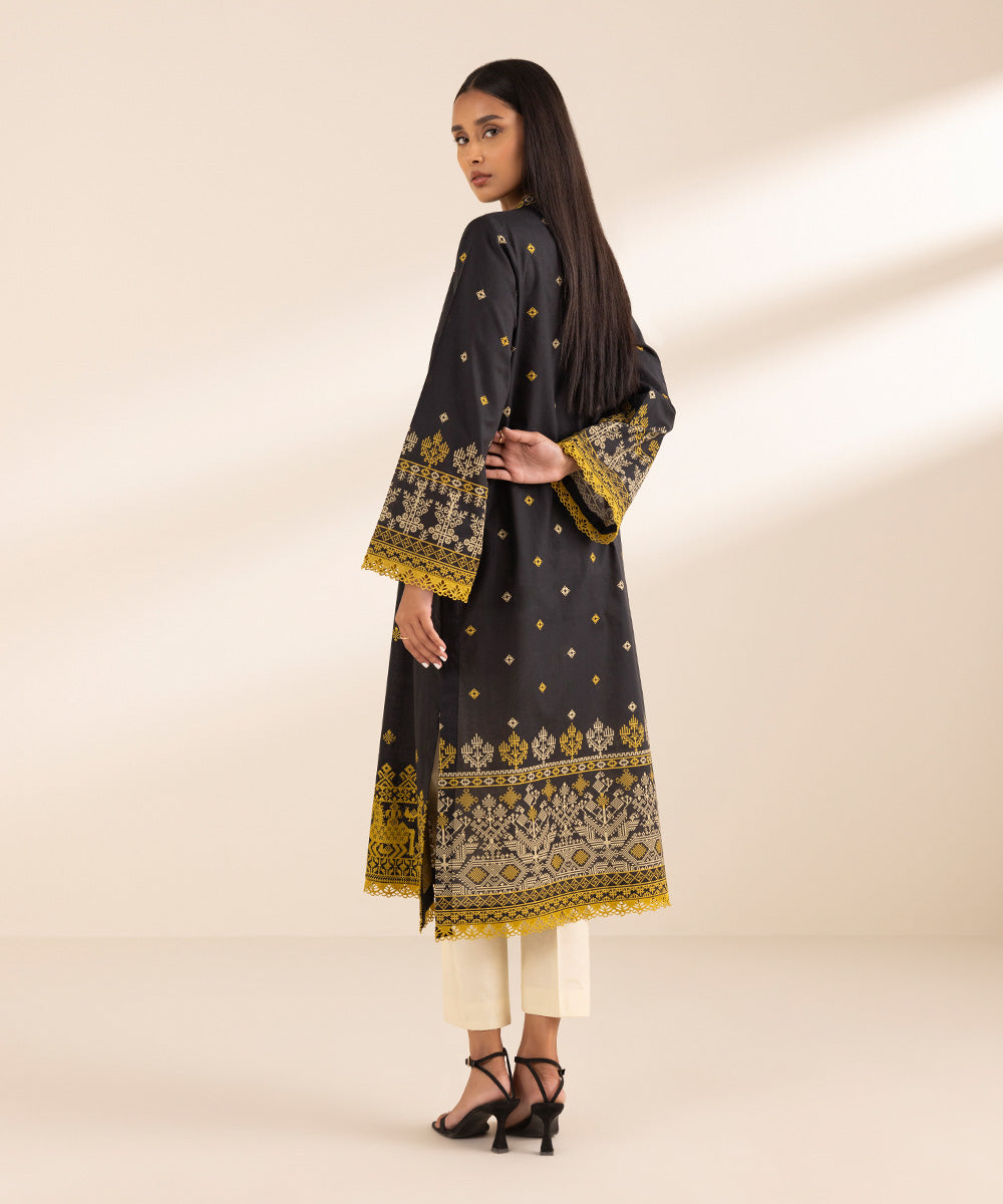 Stylish embroidered lawn shirt for women - Shop Now