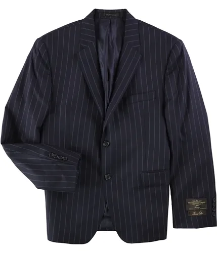 Tasso Elba Stripe Blazer Jacket Men's Two Button