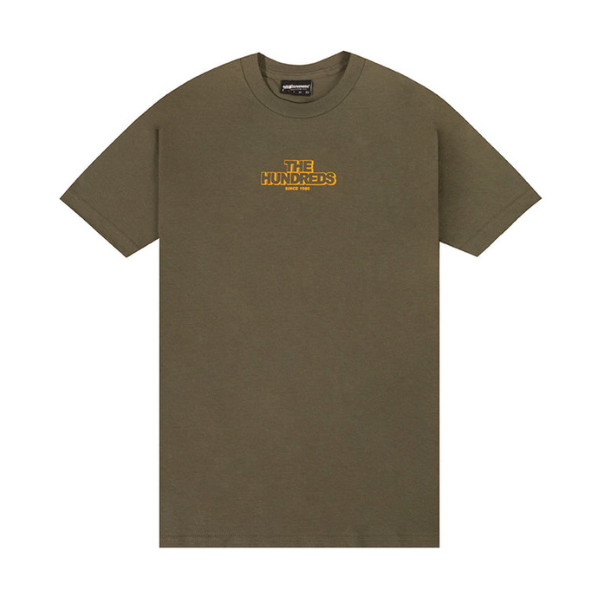 The Hundreds Great Outdoors T-Shirt in Military Green