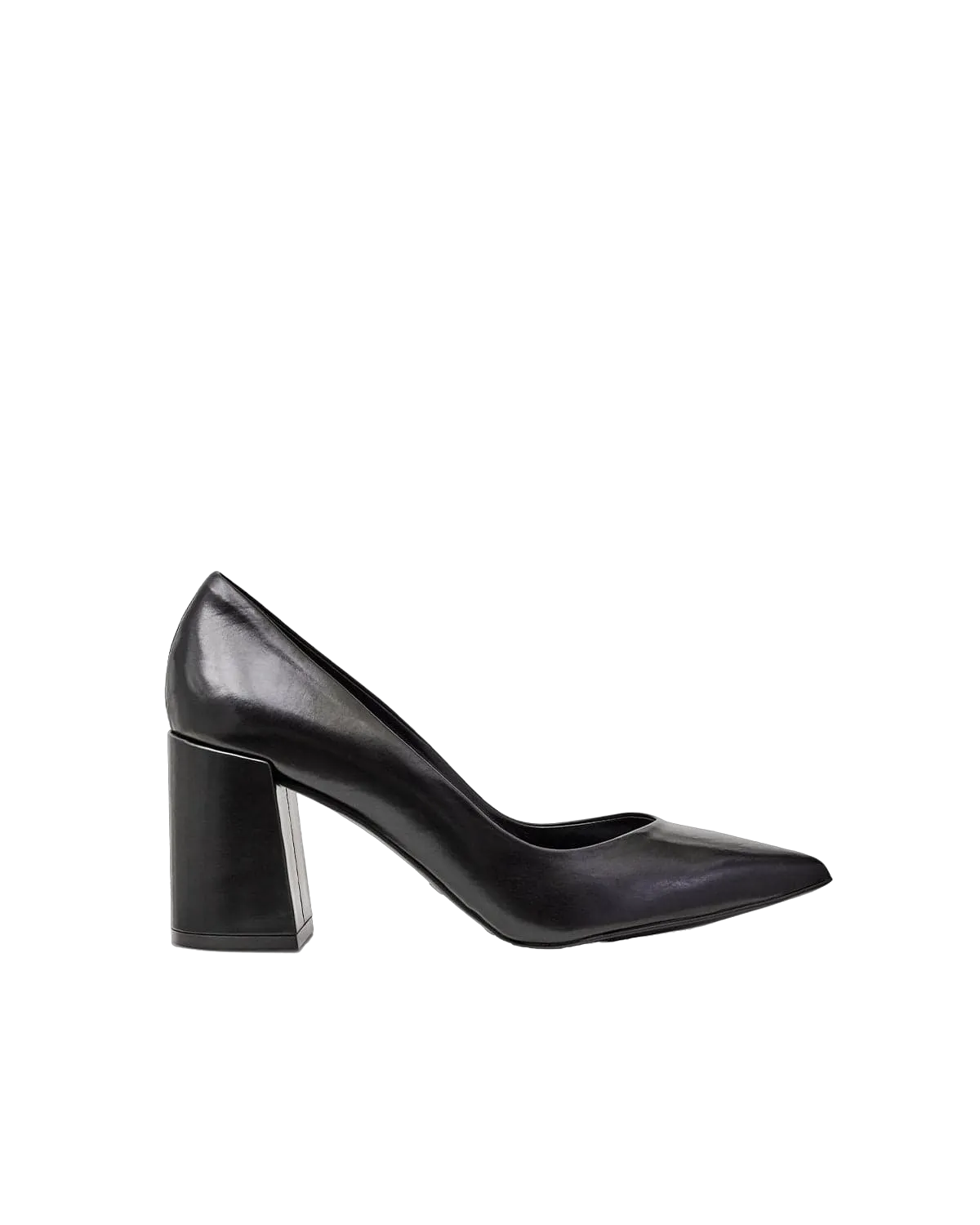 Black High Heel Pump Shoe - Ideal for Any Occasion