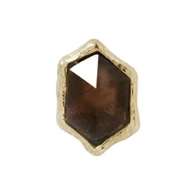 Pump Up the Volume End Gold Smokey Quartz