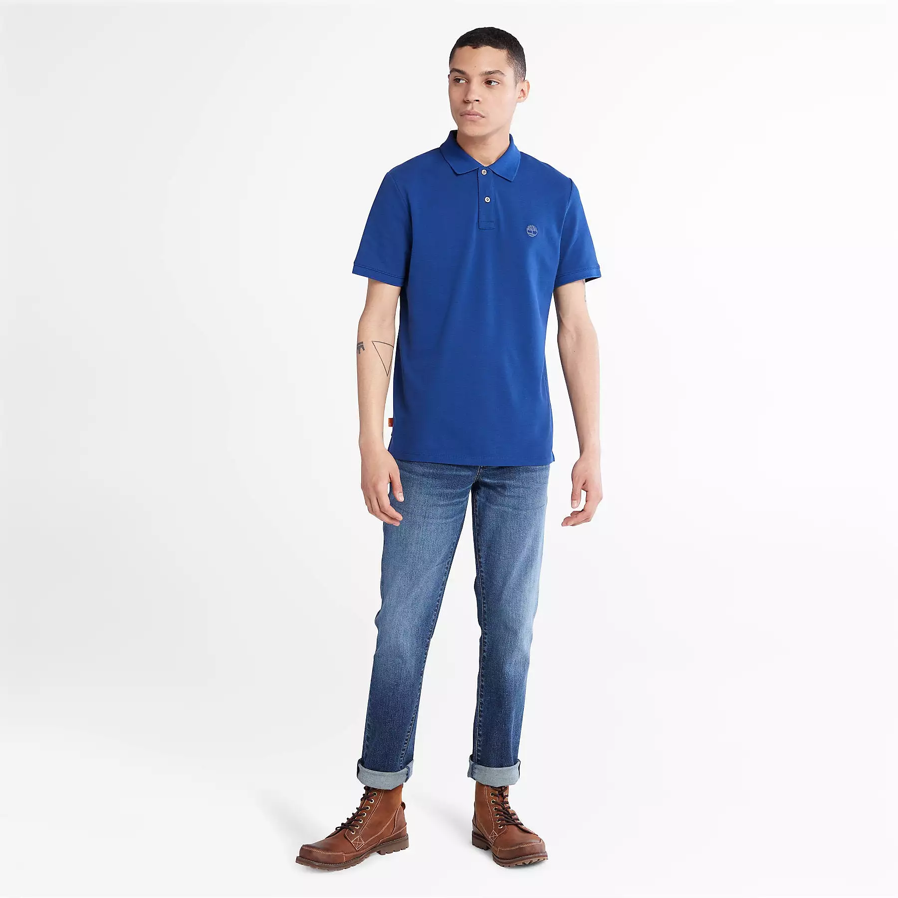 Timberland Men's Millers River Polo Shirt - Short Sleeve