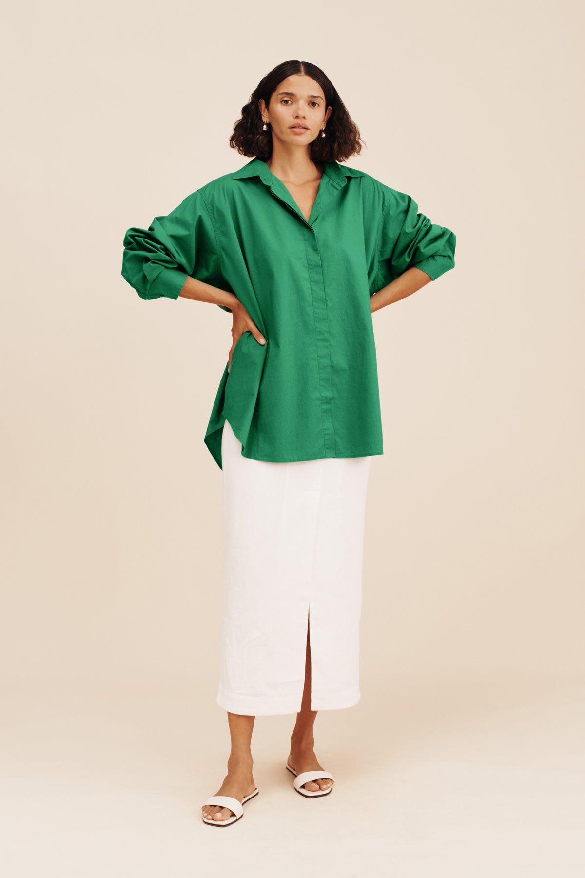 Timothy Shirt - Green Topaz