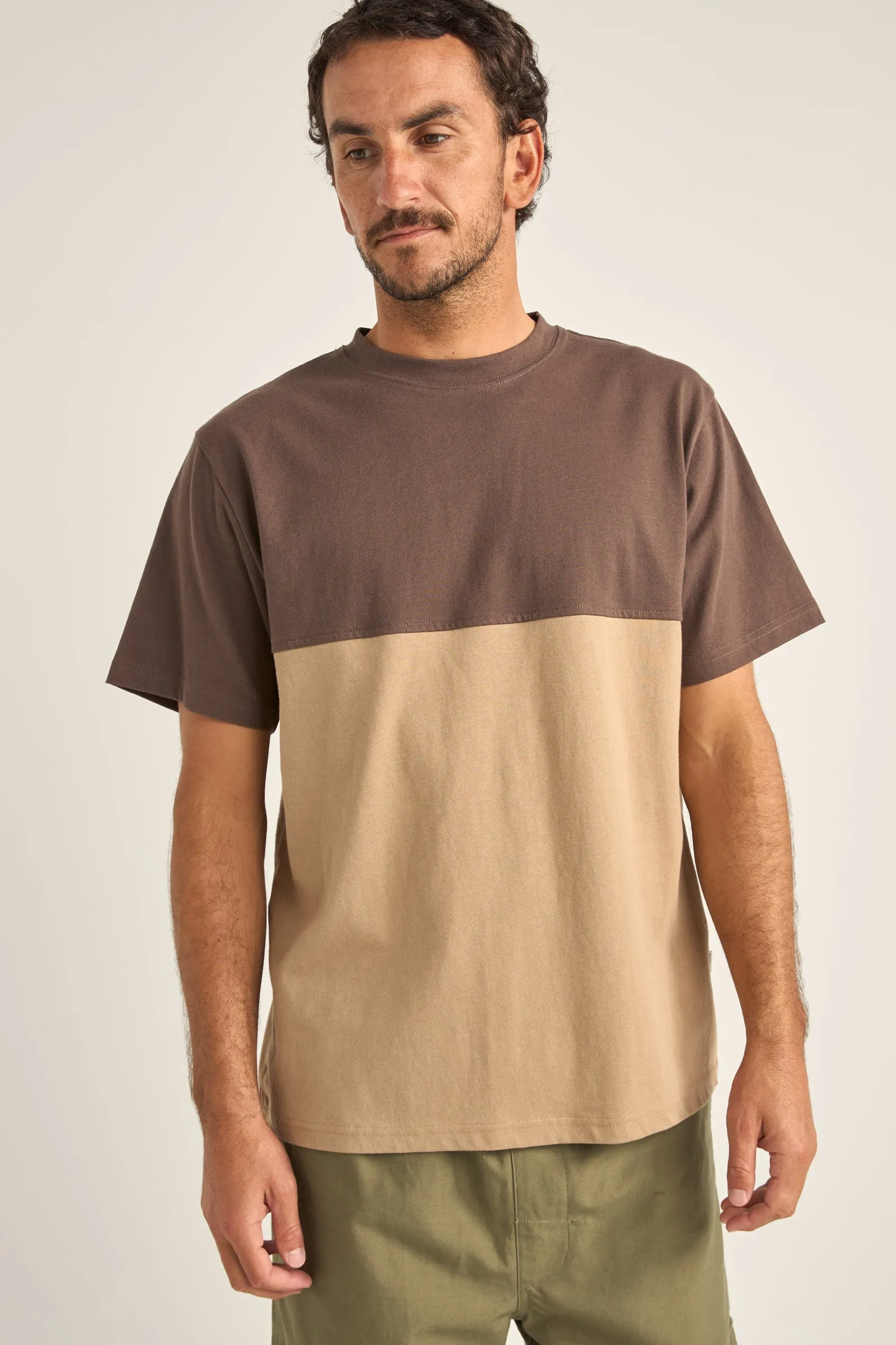 Tone Ss Brown T-Shirt