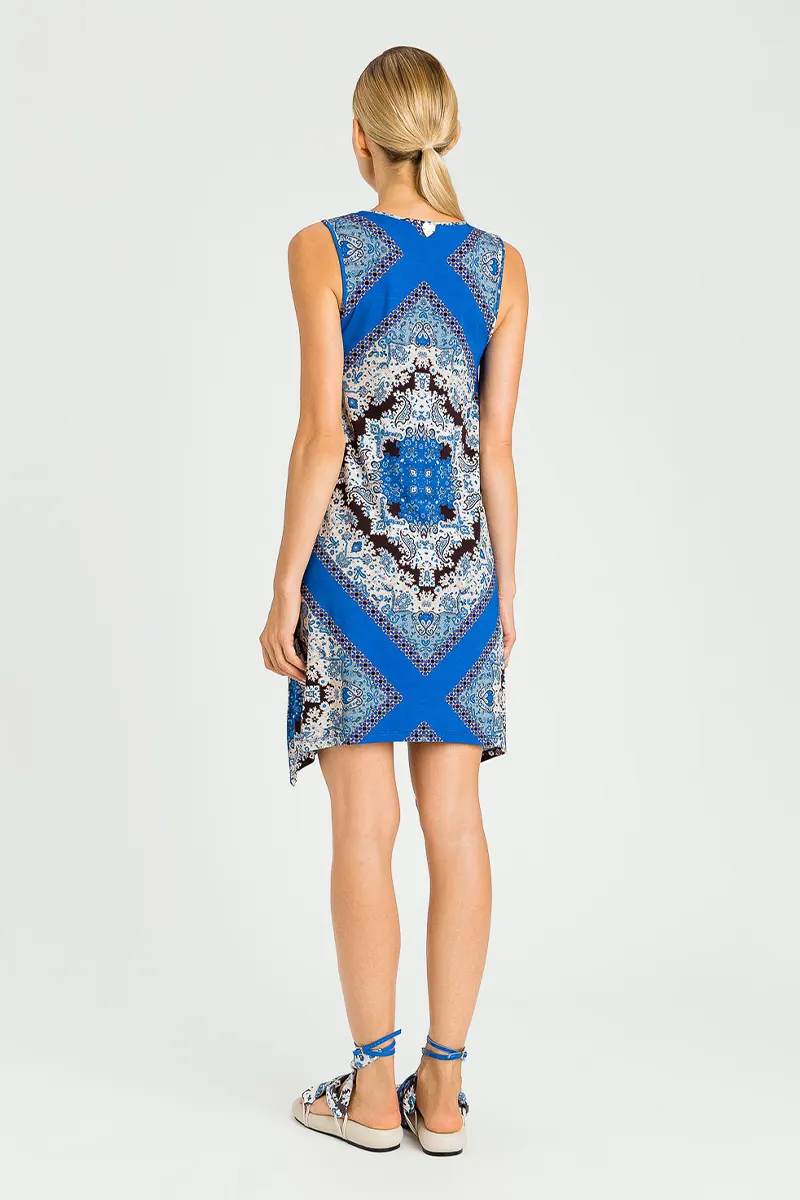 TWINSET Printed Jersey Canotta Dress