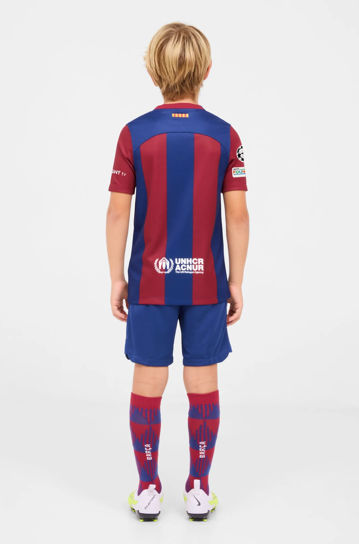 UCL FC Barcelona home jersey 23/24 Junior