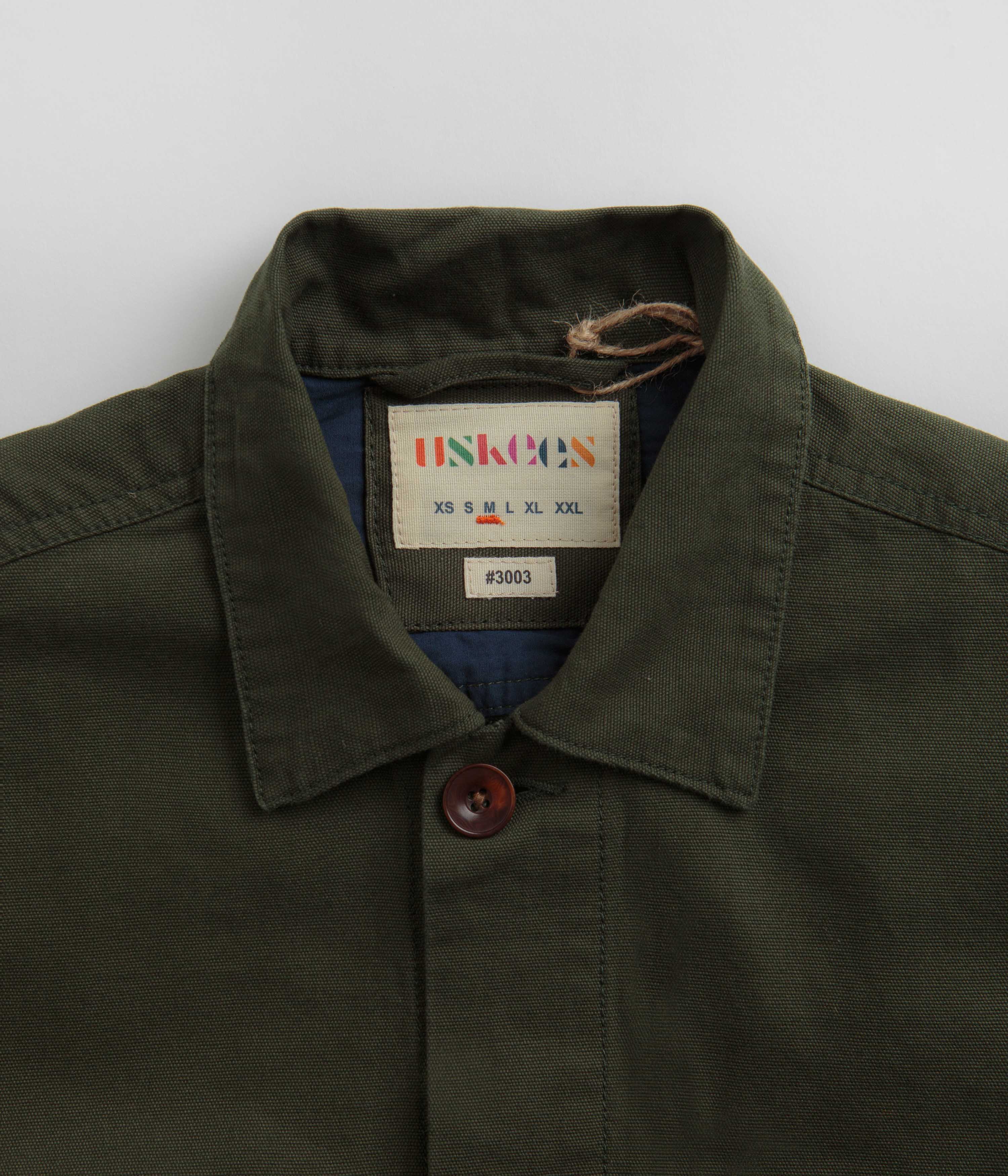 Uskees 3003 Green Button Work Shirt