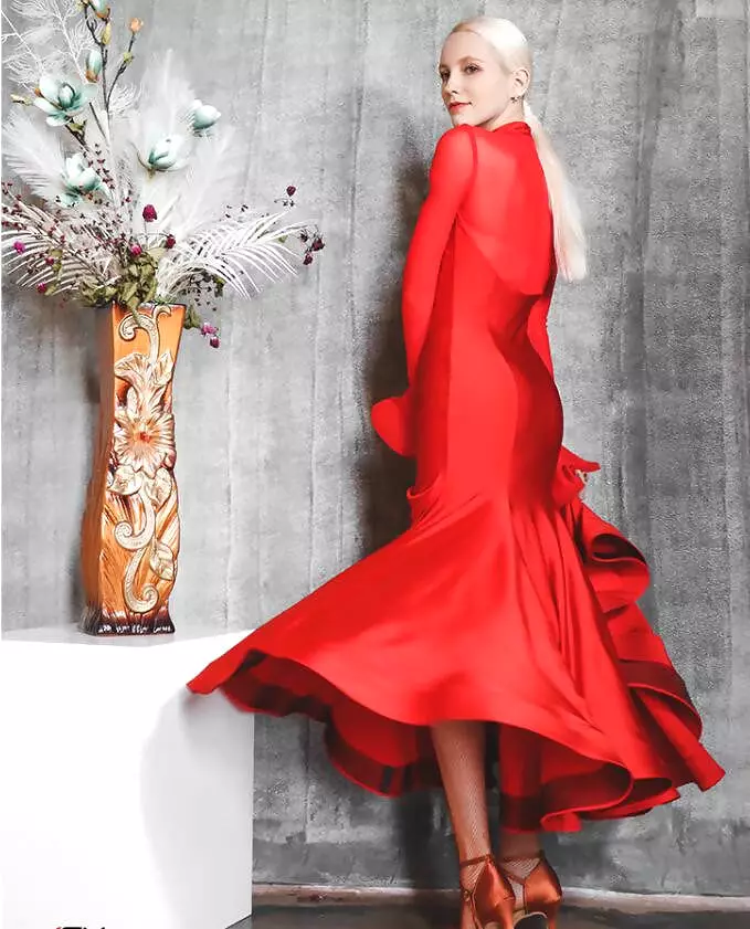 Valentine Red Ballroom Dress - 640 | Shop Now