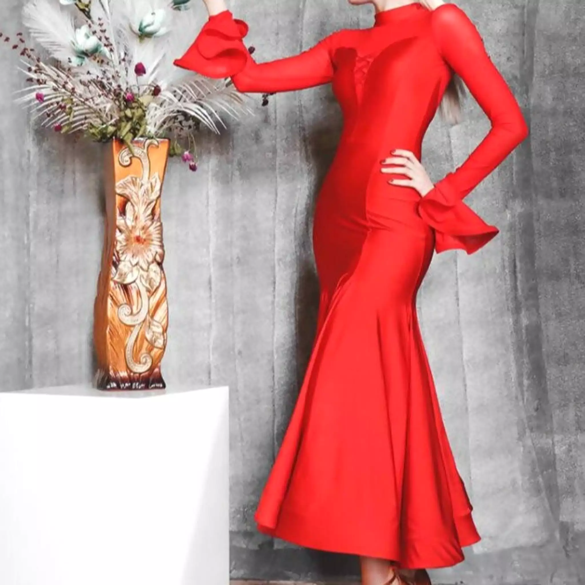 Valentine Red Ballroom Dress - 640 | Shop Now