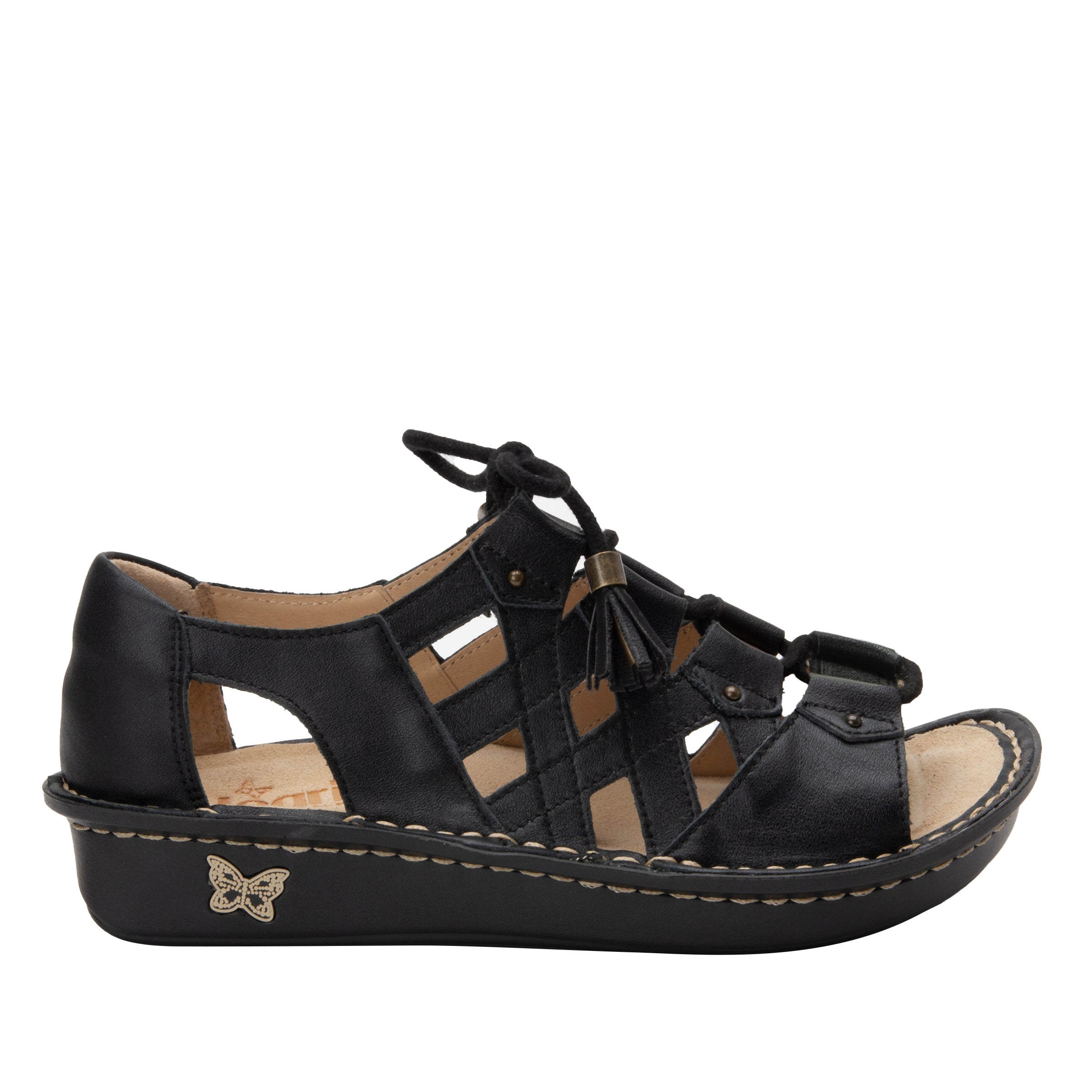 Valerie Black Beautiful Sandal