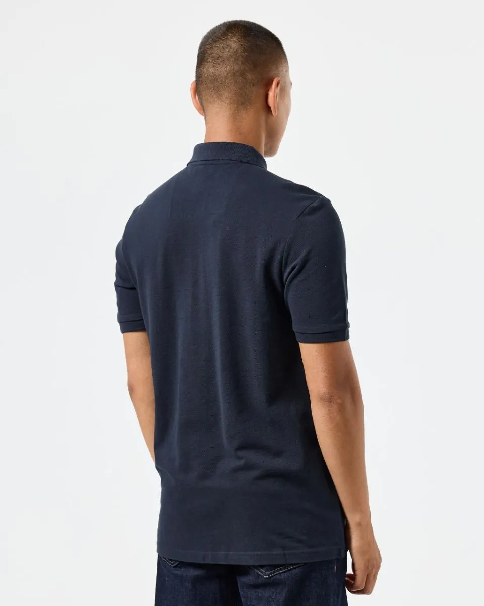 Weekend Offender Navy Caneiros Short Sleeve Polo Shirt