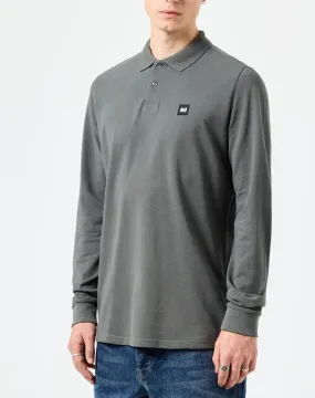 Weekend Offender Zinc Dice Long Sleeve Polo Shirt