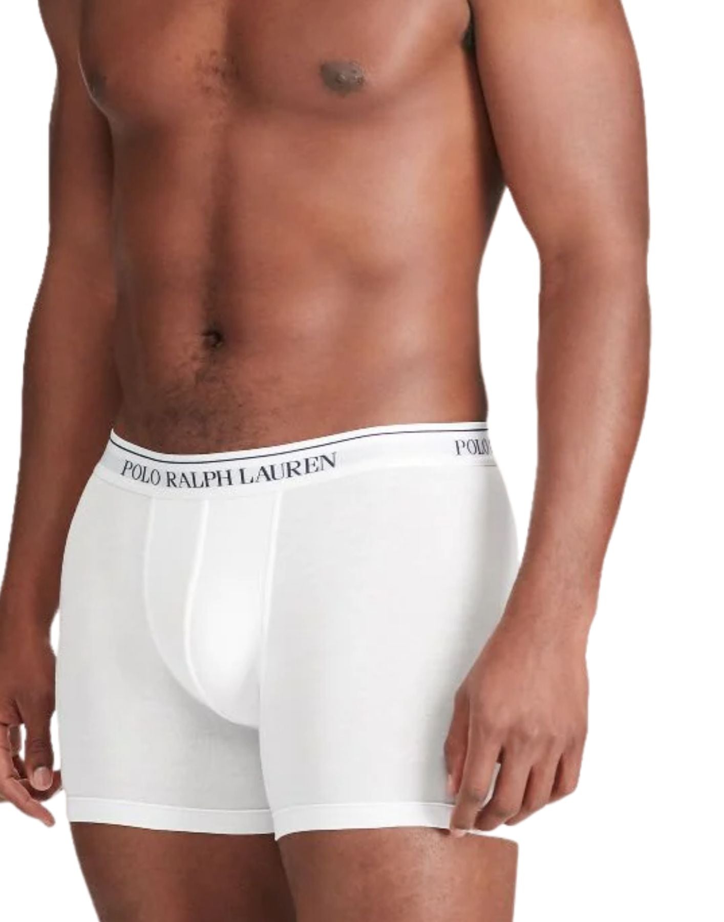 White Polo Ralph Lauren Men's Boxer 714835887003