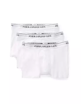 White Polo Ralph Lauren Men's Boxer 714835887003