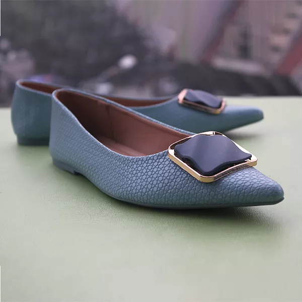 Women's Blue Stylish Pumps