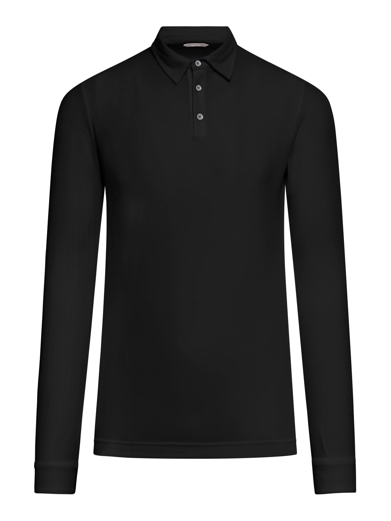 Women's long-sleeve polo shirt