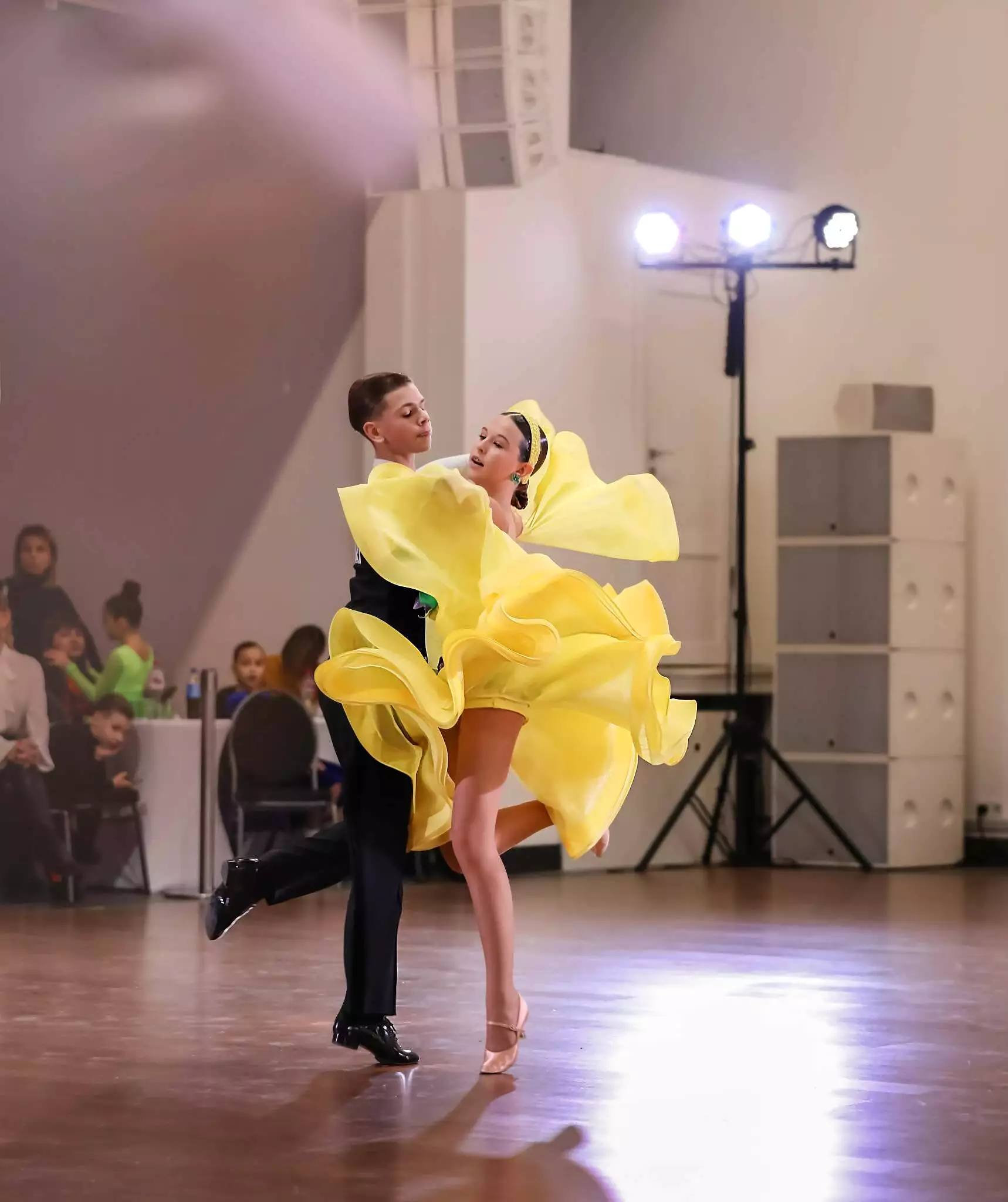 Yellow Ballroom Dress