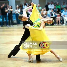 Yellow Ballroom Dress