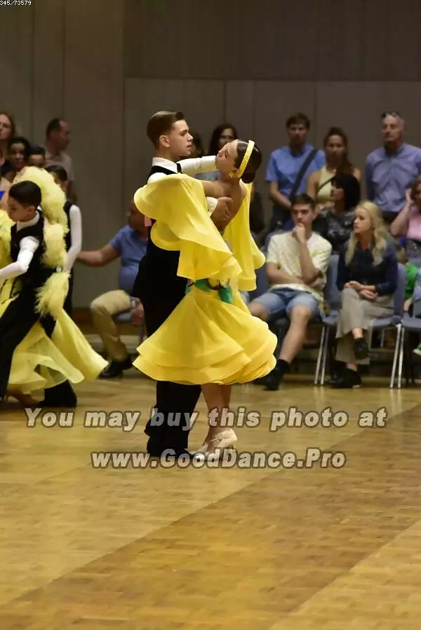 Yellow Ballroom Dress