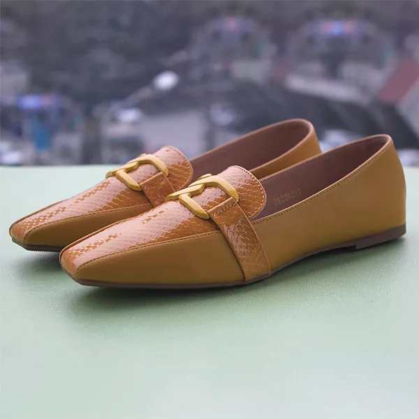 Yellow Women's Casual Pumps