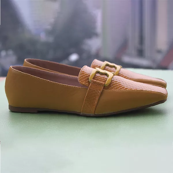 Yellow Women's Casual Pumps